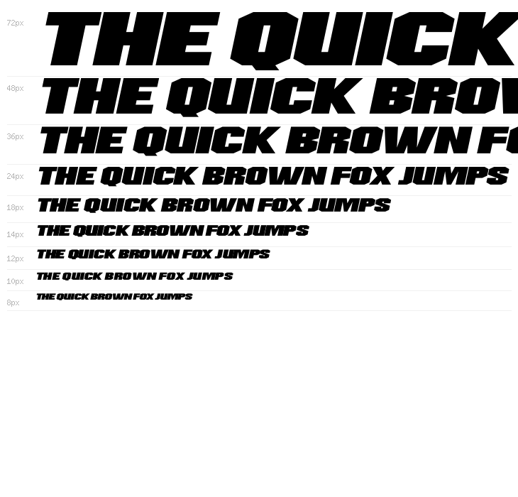 Supernovas Italic Waterfall