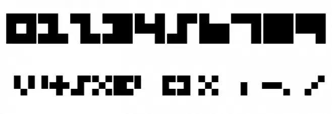 Superpix Regular Font OTHER CHARS