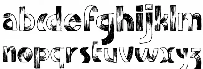 SuperpoZ خط أحرف صغيرة