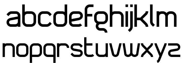 Superscoopnormal Font LOWERCASE
