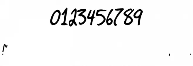 SupersonikLove-Regular Font OTHER CHARS