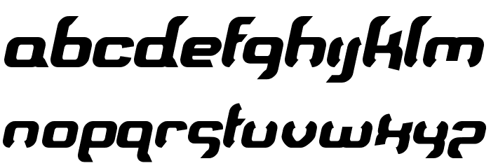 Supersoulfighter Font LOWERCASE
