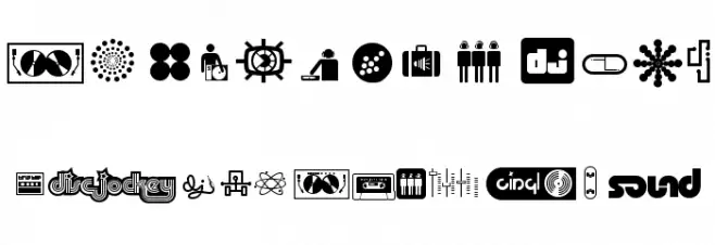 Superstar DJ Font UPPERCASE