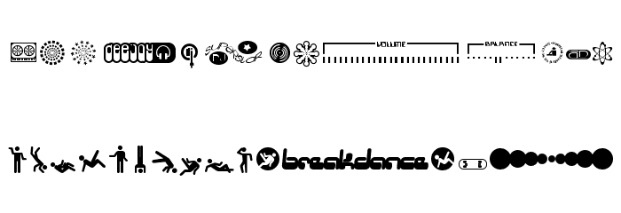Superstar DJ Font LOWERCASE