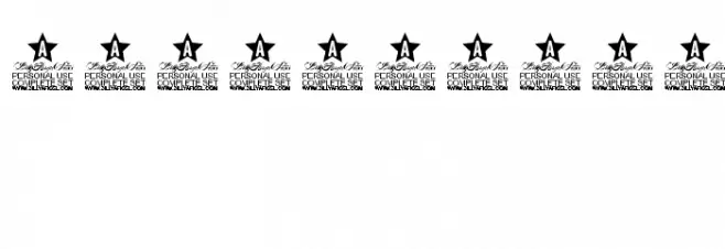 Superstar Personal Use  Font OTHER CHARS