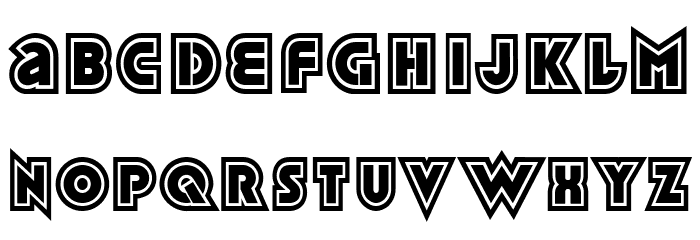 Superstar Regular Font LOWERCASE