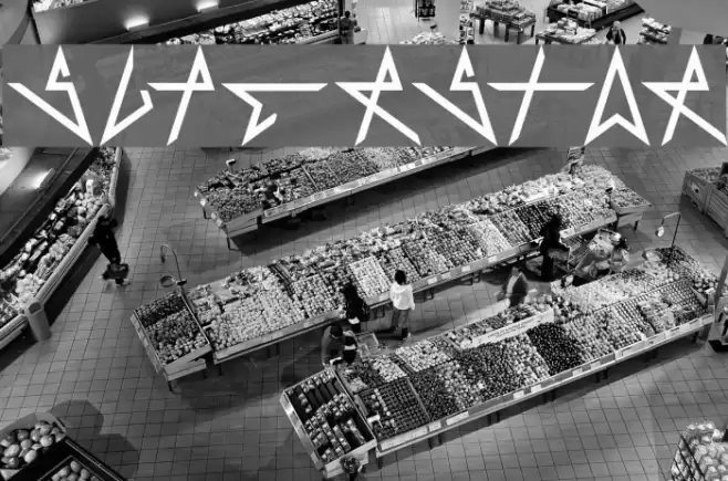 Superstar Font examples