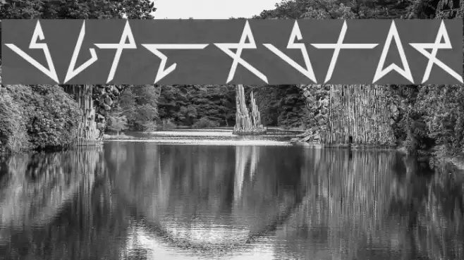 Superstar Font examples