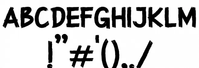 Superstition Regular Font OTHER CHARS
