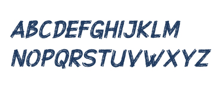 Superstition Rough Brush-DEMO I Lowercase