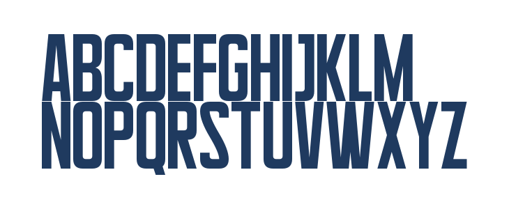 Supertalls Lowercase