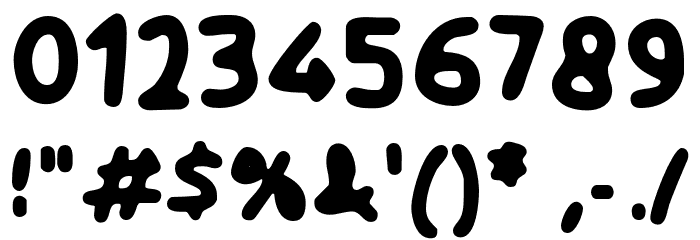 Supertea Font OTHER CHARS