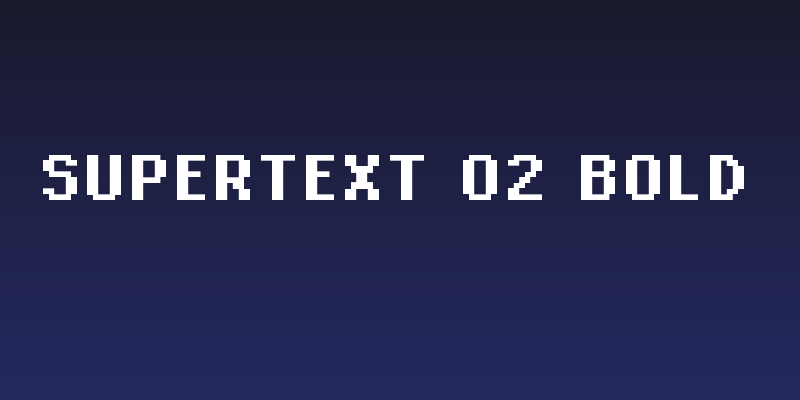 Supertext 02 Bold Social Header