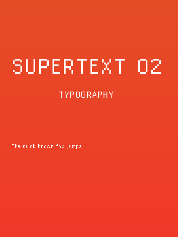 Supertext 02 Poster