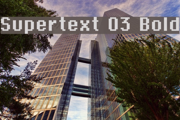 Supertext 03 Bold لخطوط تنزيل examples