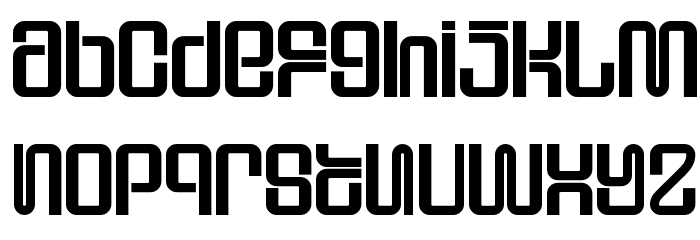 Supervixen Honeyed Out フォント 小文字