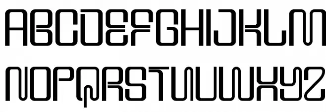Supervixen Font UPPERCASE