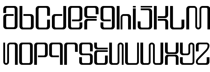 Supervixen Font LOWERCASE