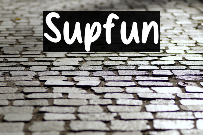 Supfun Example 3