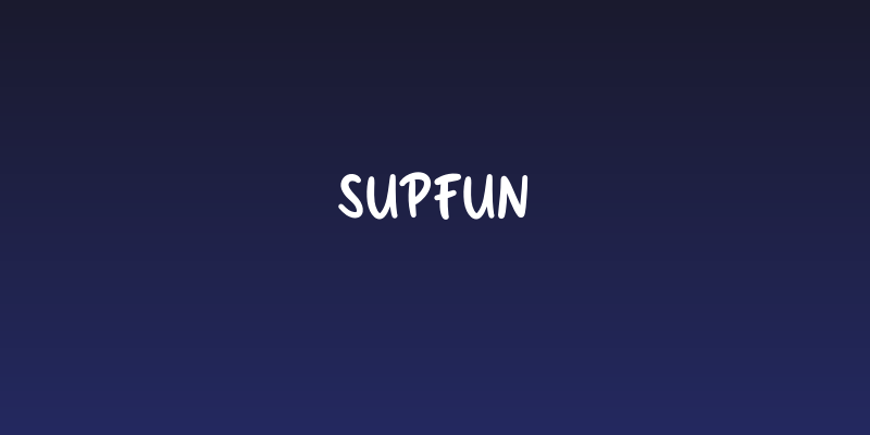 Supfun Social Header