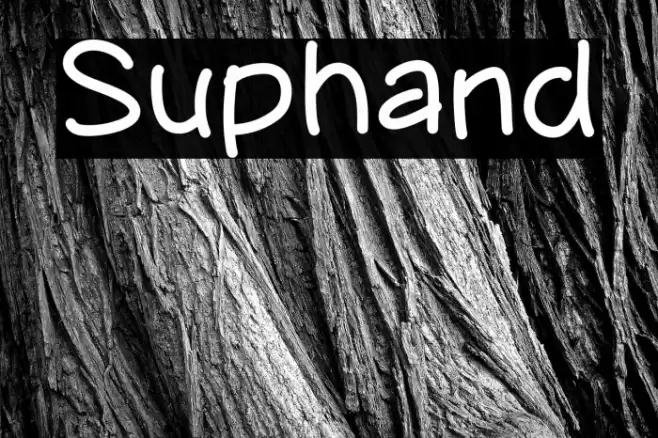 Suphand Font examples