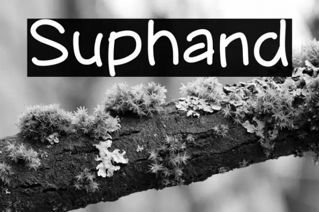 Suphand Font examples