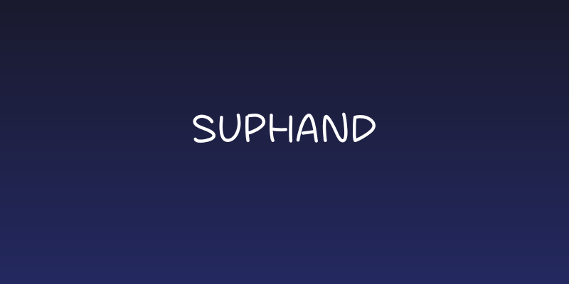 Suphand Social Header