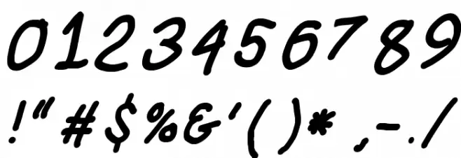 SuplexDriver Black OBlique Font OTHER CHARS