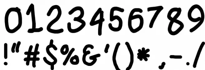 SuplexDriver Black Font OTHER CHARS