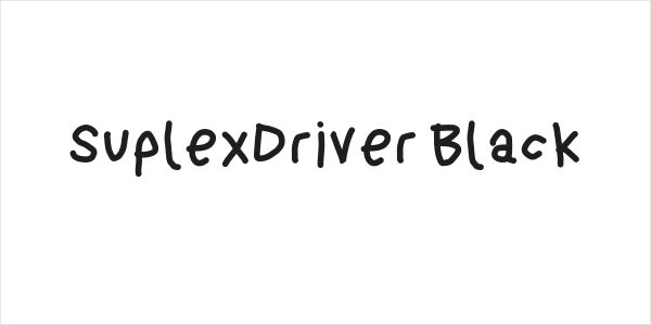 SuplexDriver Black Logo