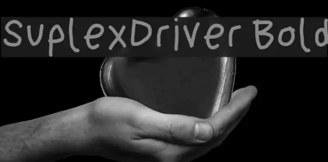SuplexDriver Bold Font examples