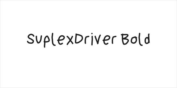 SuplexDriver Bold Logo