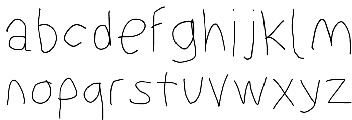 SuplexDriver Hairline Font LOWERCASE