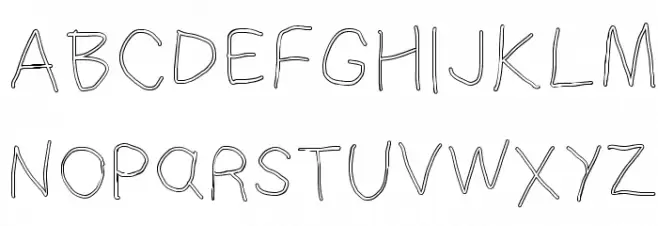 SuplexDriver Regular Oblique Outline Schriftart Groß