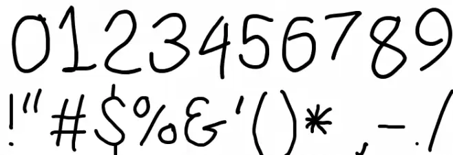 SuplexDriver Regular Font OTHER CHARS