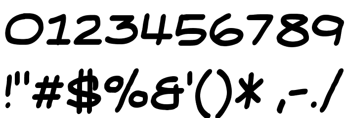 Suplexmentary Comic NC Font OTHER CHARS