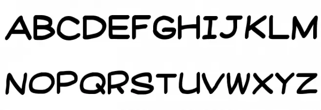 Suplexmentary Comic NC Polices MAJUSCULES