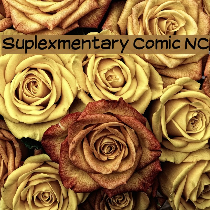 Suplexmentary Comic NC Font examples