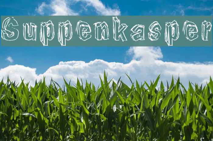 Suppenkasper Font examples