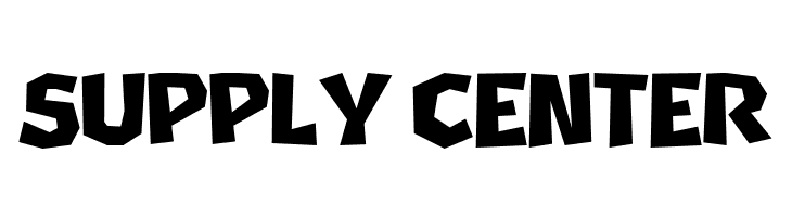 Supply Center フォント