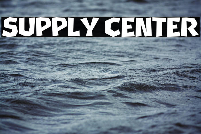 Supply Center Example 3