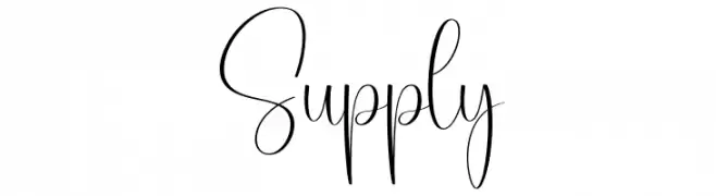 Supply  Frei Schriftart Herunterladen