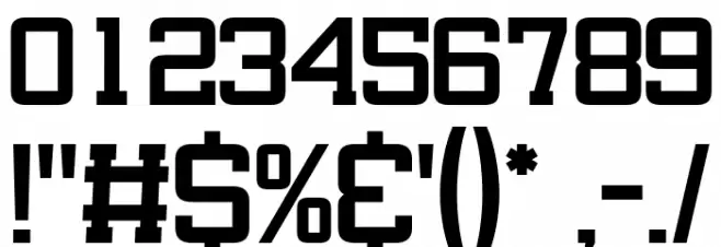 Support Sports Caratteri ALTRI CARATTERI