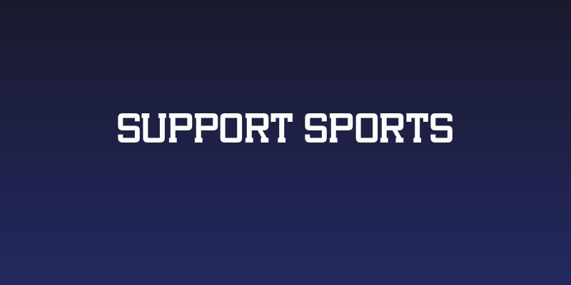 Support Sports Social Header