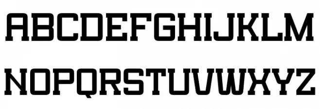 Support Sports Caratteri MINUSCOLO