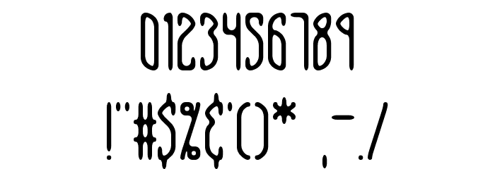 Supra Genius Curves BRK Font OTHER CHARS