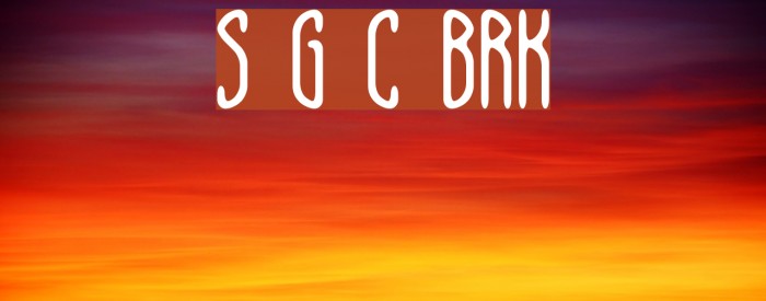 Supra Genius Curves BRK Font examples
