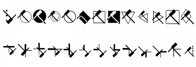 SuprematismFour 字体 大写