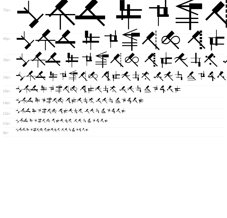 SuprematismFour Waterfall