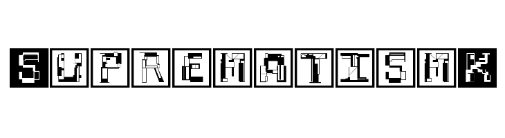 SuprematismK Font